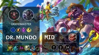 Dr. Mundo Mid vs Vladimir - EUW Grandmaster Patch 11.14