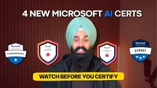 Microsoft's New AI Certifications - What You Need to Know Right Now