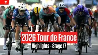 Tour de France 2026 Stage 17 Highlights