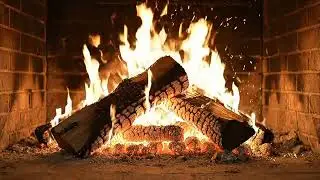 Cozy fire 4k🔥 #cozyfire #firecrackingsound 