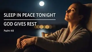 Sleep in PEACE Tonight &mdash; Psalm 4:8 God Gives REST