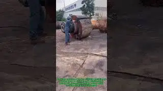 Efficient Thick Metal Cutting! Scrap Recycling & Welding Skills