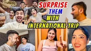 International trip ka diya team ko surprise