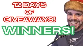 🎁 WINNERS ANNOUNCEMENT ‼️12 Days of GIVEAWAYS