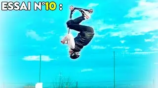 J'APPRENDS BACKFLIP EN TROTTINETTE FREESTYLE !