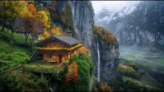 Quiet Switzerland during the Rain &mdash; 500 years beneath the Alpine peaks