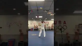 Three section staff or San setsu Kon training