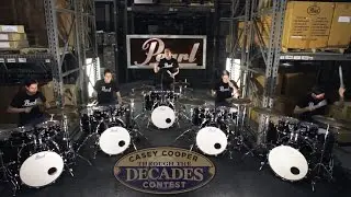 5 Drum Set GIVEAWAY! Through The Decades with Casey Cooper & Pearl Drums!