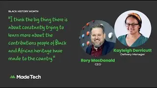 Black History Month: Interview with Rory MacDonald, CEO