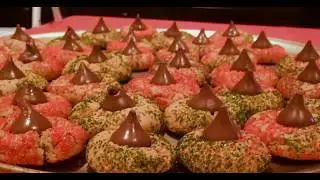 How to Make Peanut Butter with Hershey Kiss Cookies|| Shawn's Family Favorite Recipes