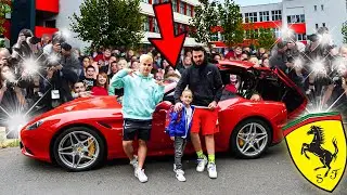 IL IAU PE FRATELE MAI MIC CU FERRARI DE LA SCOALA ! *A PLANS*