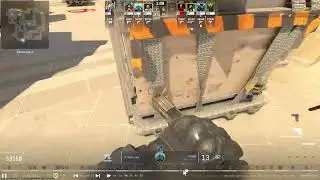 1HP. Pistol. 1v4. | CS2