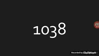 challenge countdown from 1050
