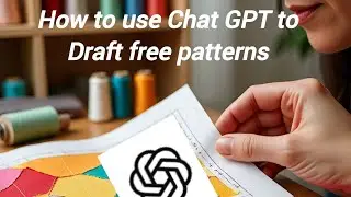 How to use Chat GPT to Draft clothe patterns #beginners #sewing #fashionremix