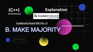 B. Make Majority - Codeforces Round 958 (Div. 2)