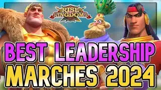 Best Leadership Commanders in 2024 | Rise of Kingdoms