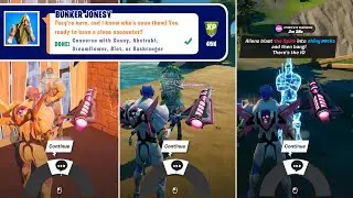 Converse with Sunny, Abstrakt, Dreamflower, Riot, or Bushranger! All Locations in Fortnite! - Week 1