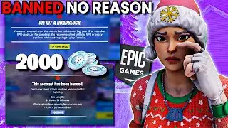 WHY Epic Banning Fortnite Players For NO REASONS!  Fortnite Account Banned Without Warning?