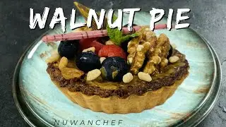 Use This Easy Recipe To Make A Delicious Walnut Pie In Under An Hour! #nuwanchef