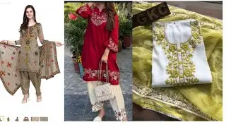 Most beautiful handmade embroidery dress design ideas/ simple hand embroidery 2026