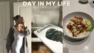 PRODUCTIVE DAY IN MY LIFE | Workouts, Cooking, Treating Myself, etc.