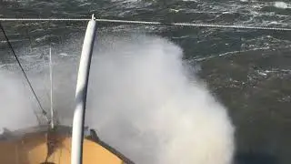 Zeesleper Elbe - IJmuiden - windforce 7    *  29-10-17