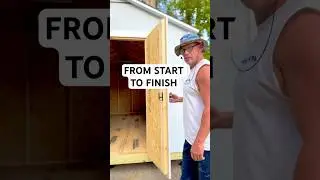 Built On-Site 10x16 Shed: From Ground to Finish | ShedToday #shed #qualitysheds #LouisvilleKentucky