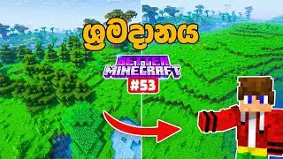 Chopping Down 10+ Giant Trees in Better Minecraft Gameplay! #53