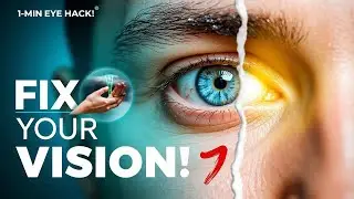 1-Min Eye Exercise to Improve Vision Naturally!