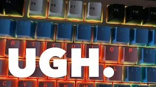 Мои поиски прозрачных колпачков клавиш для механической клавиатуры Rainy 75. Часть 1