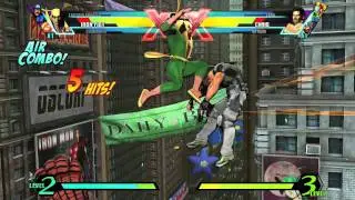 Ultimate Marvel vs Capcom 3: Iron Fist trailer