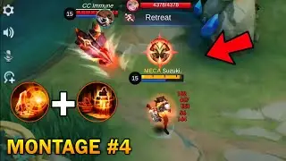 RAPID FIRE!! 💥 CLAUDE MONTAGE #4 BY SUZUKI MLBB -MLBB