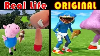 SHIN SONIC eat poop ice cream - Sonic The Hedgehog 3 Animation | Sonic Original vs Plush Toys