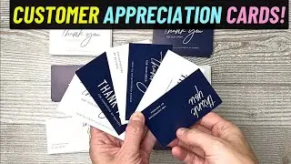 Thank You Cards Add a Personal Touch To Your Products!