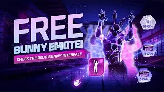 FREE Bunny Emote Event Free Fire | Bunny Warrior Event Interface in Free Fire 