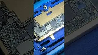 Scheda madre salvata in calcio d'angolo📲 #motherboard #repair #ricondizionato #tech #repairshop