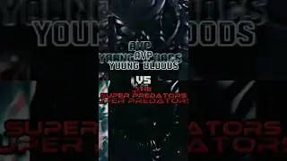 AVP Young Blood Predators Vs The Super Predators #predator #avp #vs #shorts #edit #viral