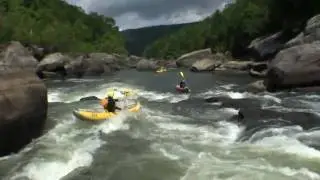 300 cfs - Second Drop of Lost Paddle Rapid, Gauley River