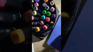 Обзор на мой новые Маркеры 80 PCs
