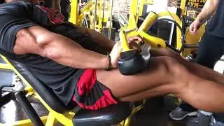 Dani Younan | 6 days out from 2018 Mr  Olympia Classic Physique, Legs Depletion with Milos Sarcev