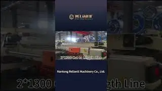 2x1300 cut to length line #manufacturer #machinery #cuttingline #cuttolengthline