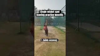 If you want to improve your bowling then definitely do this drill 💯fast bowling tips #cricket #bo...