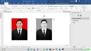 Cara Merubah Pas Foto Berwarna Menjadi Pas Foto Hitam Putih