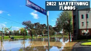 2022 Marybynong River Floods in Kensington