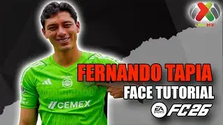 EA FC 26 || КАК СОЗДАТЬ ФЕРНАНДО ТАПИЯ || УРОК ПО СОЗДАНИЮ ЛИЦА