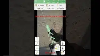 Как использовать SingularXYZ GNSS для разметки с помощью AR-камеры #разметка #gnss #SingularXYZ #...