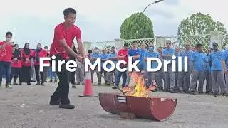 Fire, Chemical Spill & Human Injury Mock Drill at Maica Laminates Factory