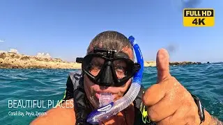 Unglaubliche Unterwasserwelt von Coral Bay | Schnorcheln in Zypern in 4K mit #gopro12black