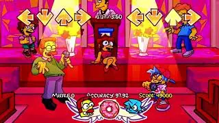 FNF The Simpsons - Neddy Beddy (But it's pitched up)