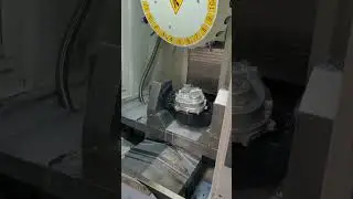 UT200 five axis five linkage machining center, equipped with RTCP function,WEISETECH #fiveaxis#cnc